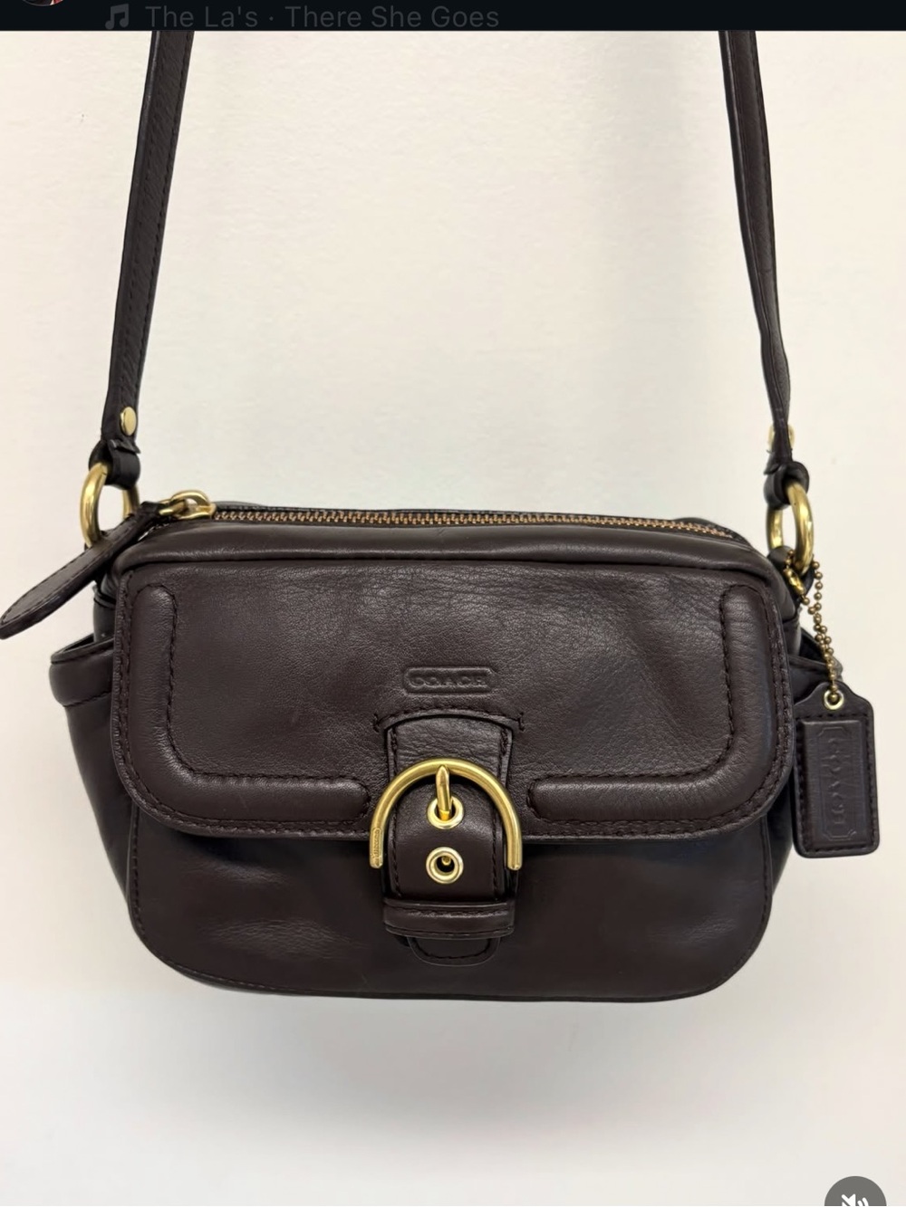 Coach F25150 Campbell Camera Bag - Brown